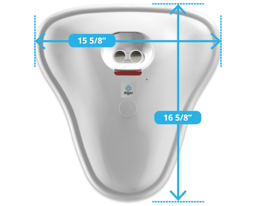 Algerlight dimensions diagram