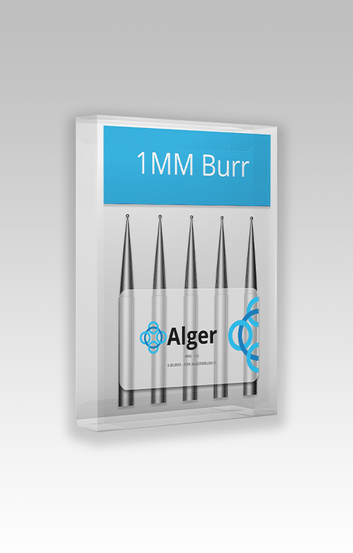 Algerbrush replacement burrs 1mm